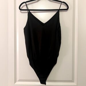 Express Black Tank Bodysuit